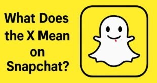 What Does the X Mean on Snapchat